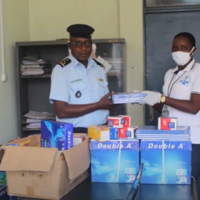 Distributing supplies at a police station to ensure rapid investigation of cases